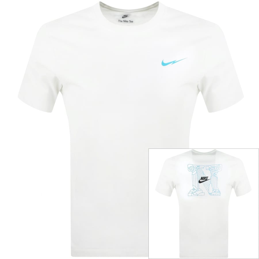 Plain white nike top new arrivals